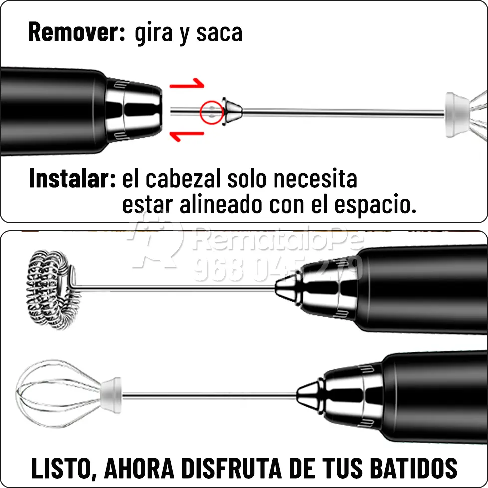 BATIDORA PORTÁTIL ELECTRICA