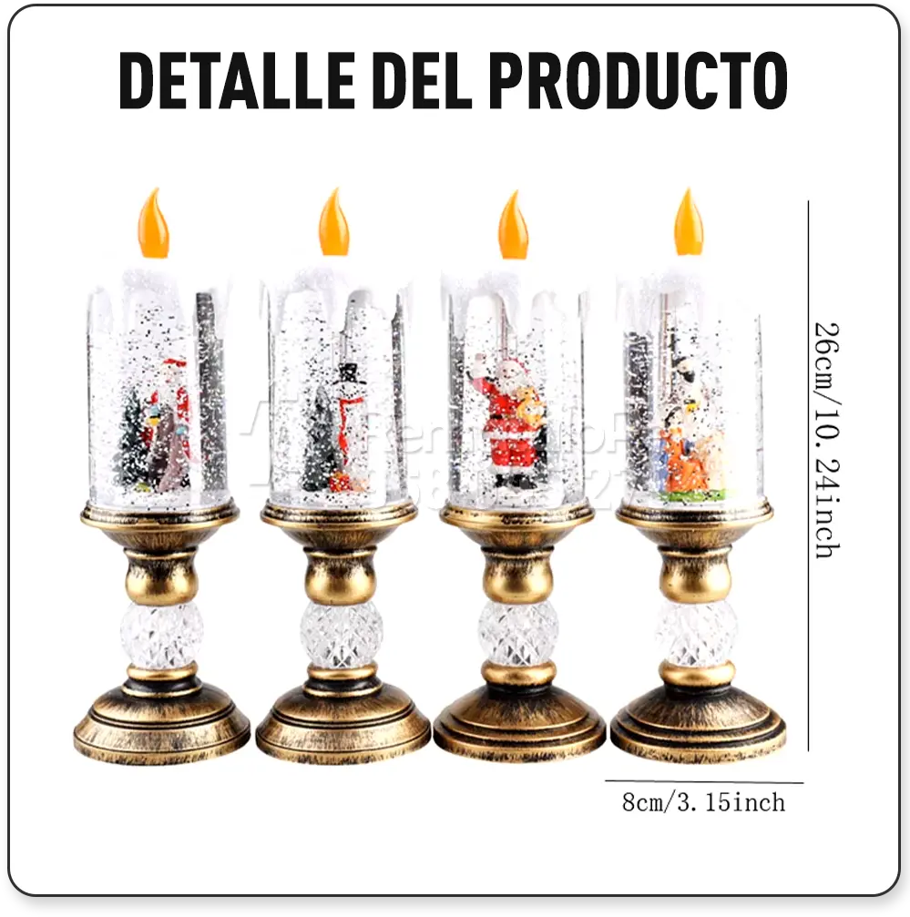 CANDELABRO NAVIDAD INFINITA