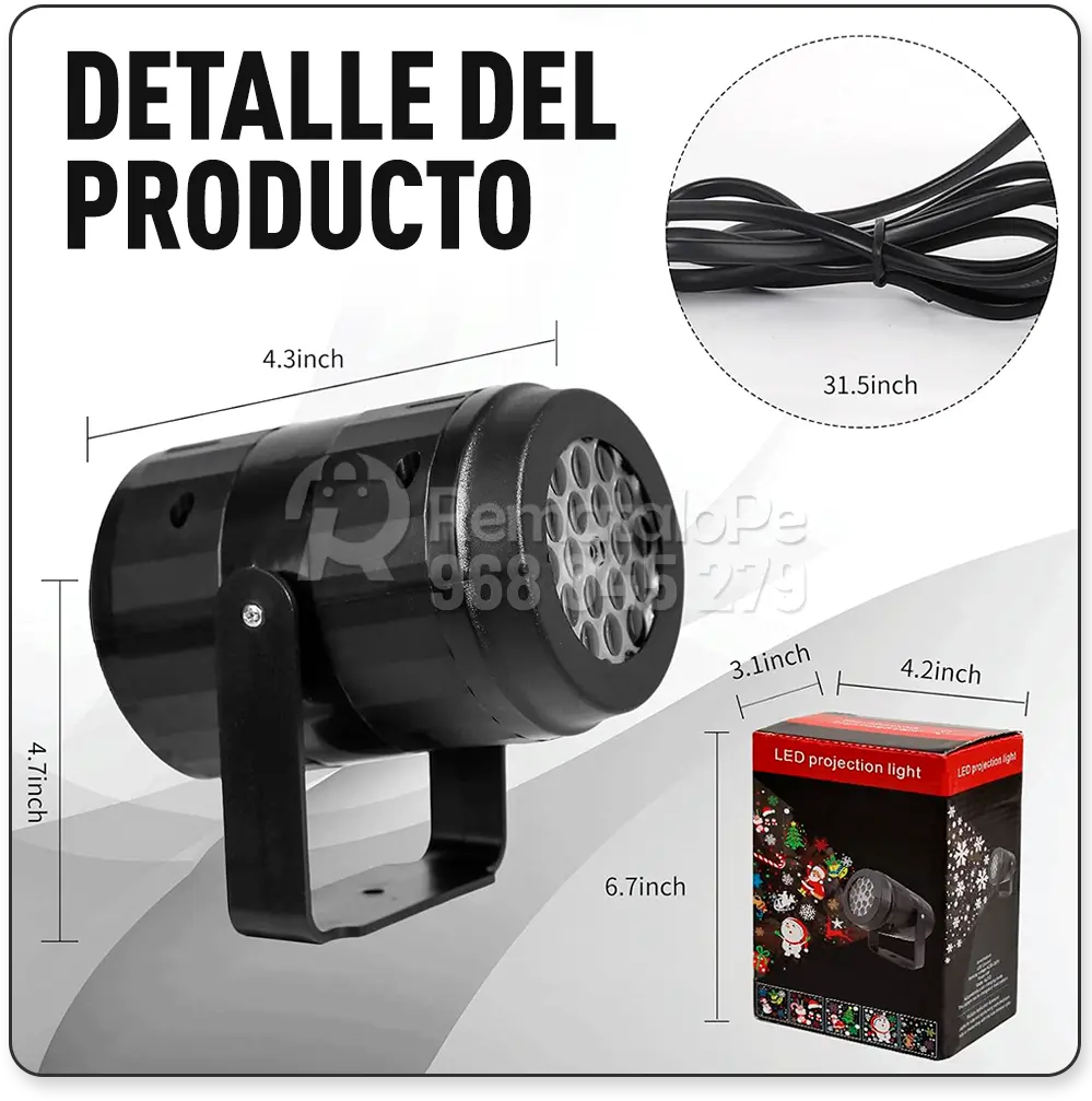 PROYECTOR NAVIDEÑO