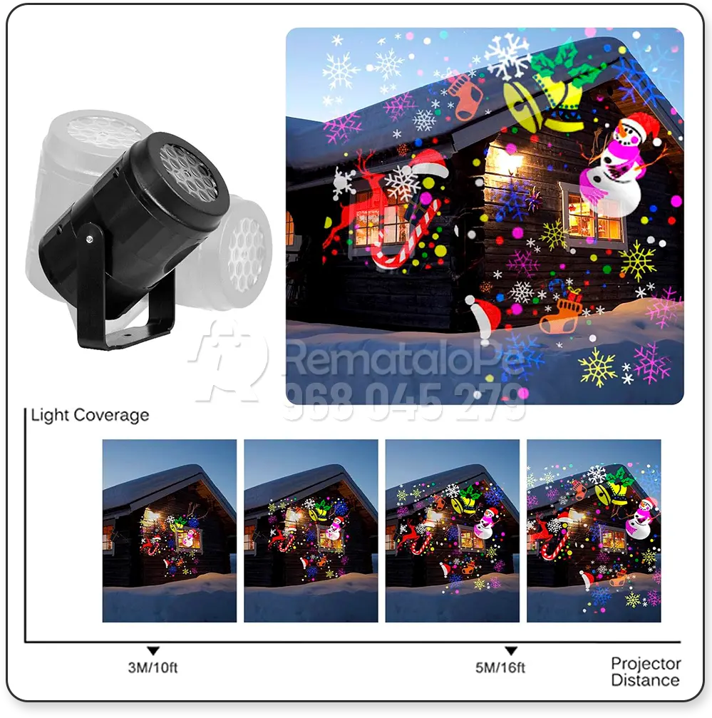 PROYECTOR NAVIDEÑO