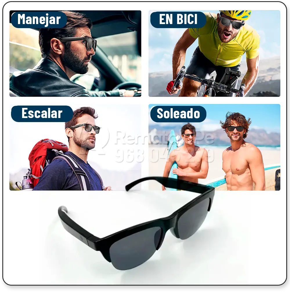 LENTES INTELIGENTES CON BLUETOOTH