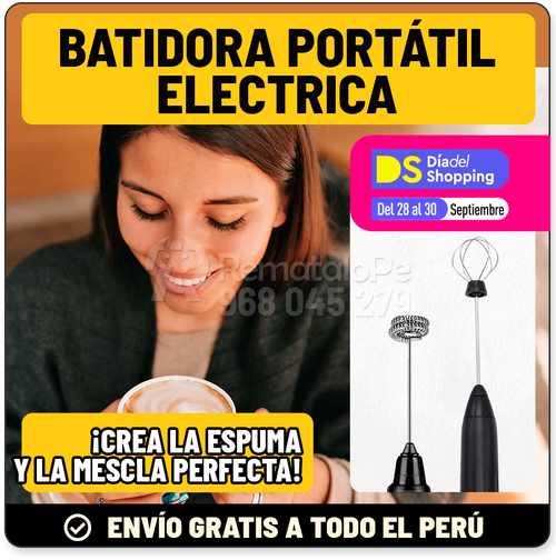BATIDORA PORTÁTIL ELECTRICA