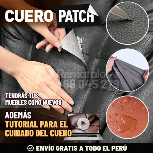 CUERO PATCH - AUTOADHESIVO RESTAURADOR