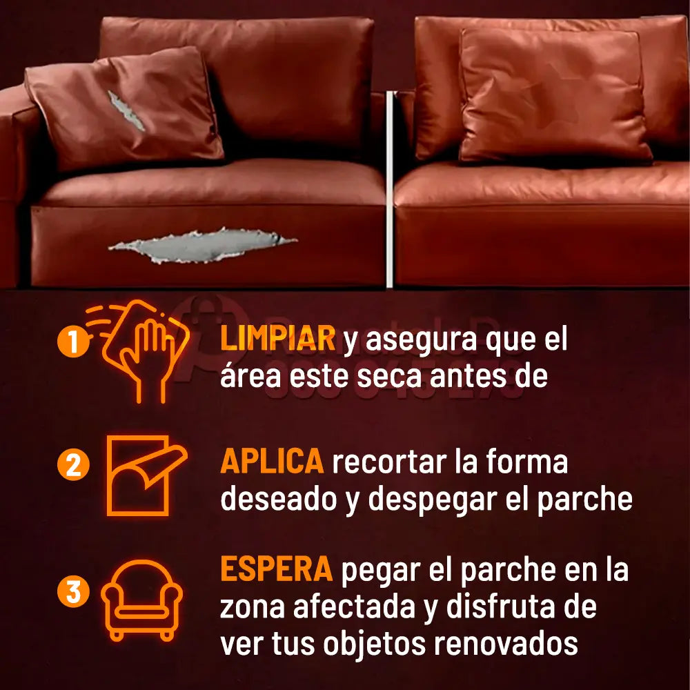 CUERO PATCH - AUTOADHESIVO RESTAURADOR