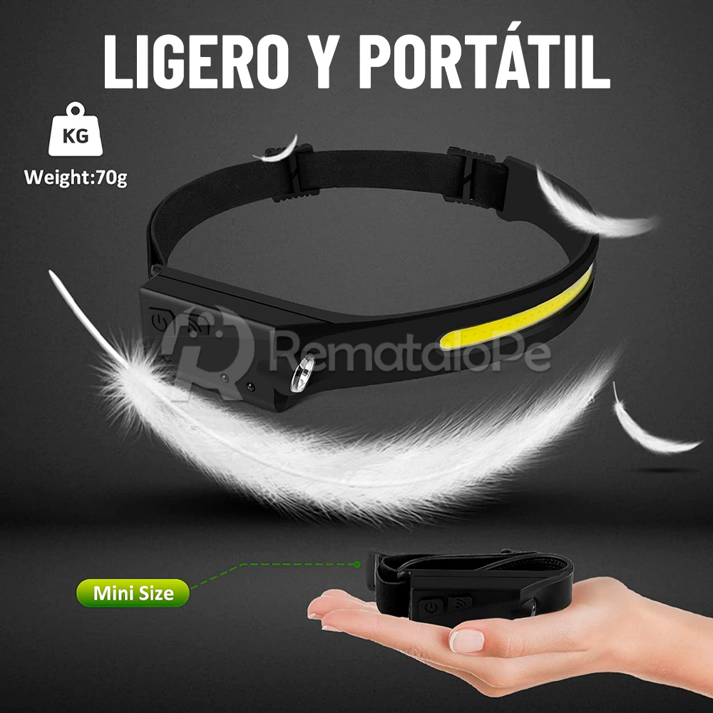 LINTERNA PARA CABEZA LED