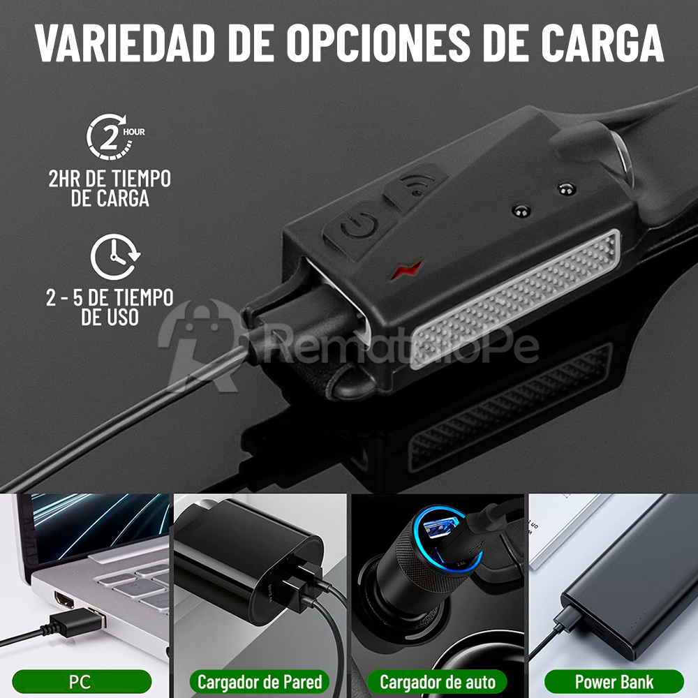 LINTERNA PARA CABEZA LED