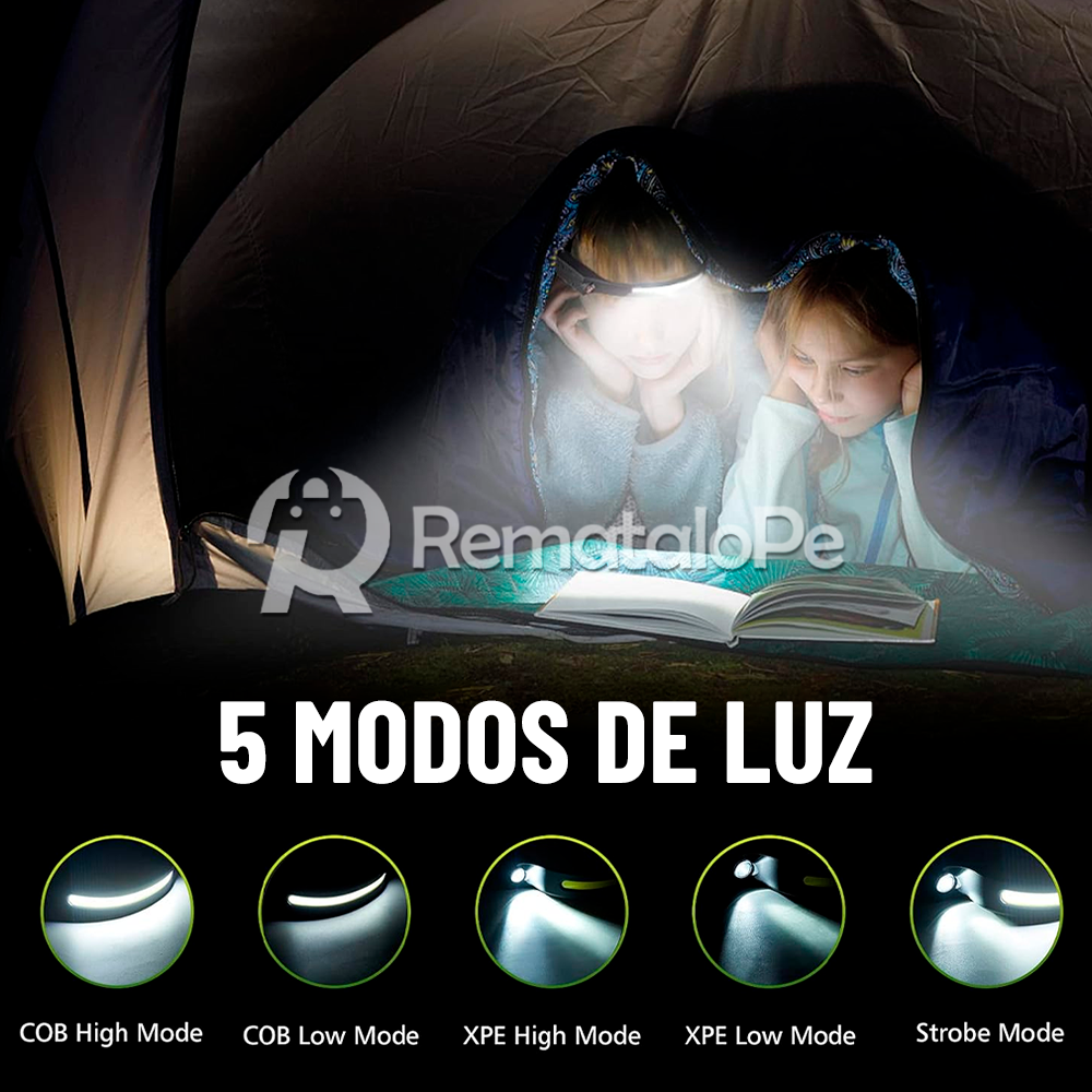 LINTERNA PARA CABEZA LED