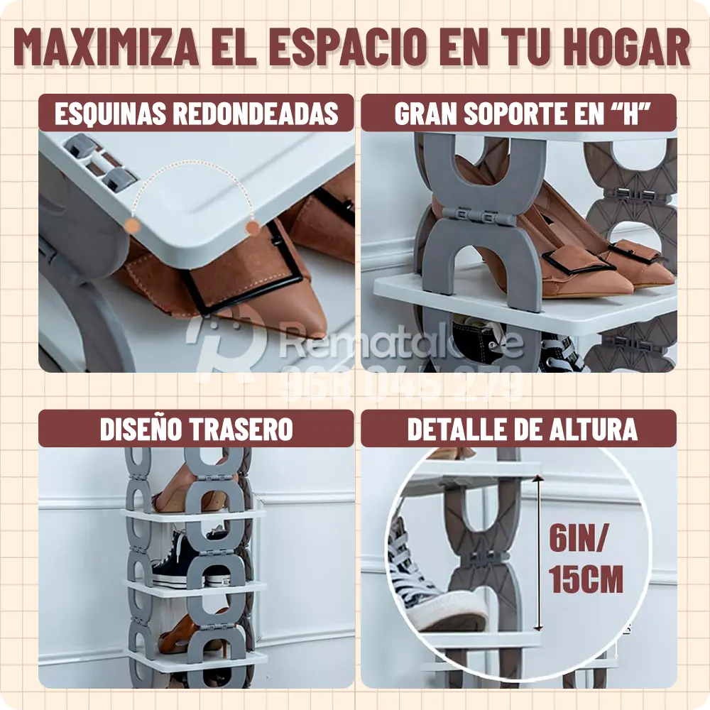 ZAPATERO DESPLEGABLE MULTIFUNCIONAL