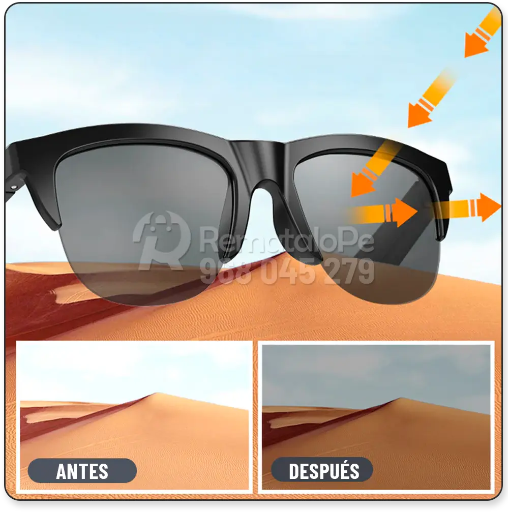 LENTES INTELIGENTES CON BLUETOOTH