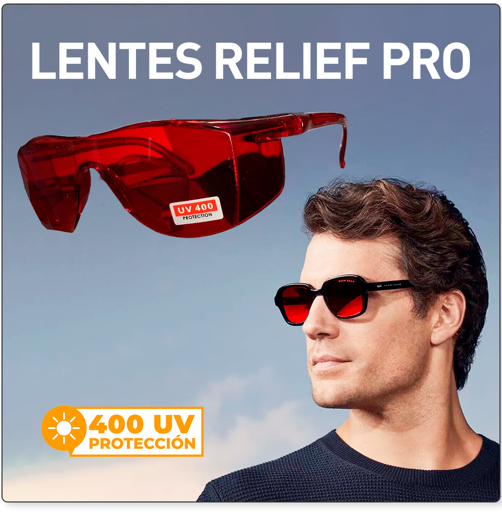 LENTES PRO RELIEF 400 UV